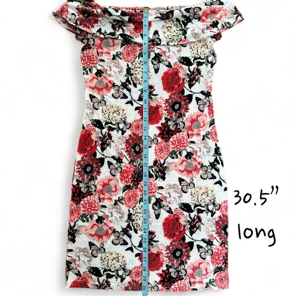 NWT Wild Child Mini Floral Dress M - Picture 5 of 11